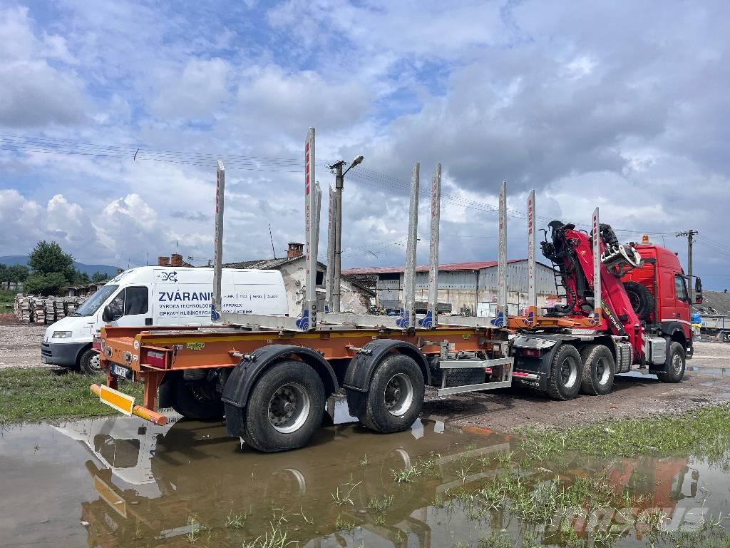 Volvo FMX 500 Hout-Bakwagens