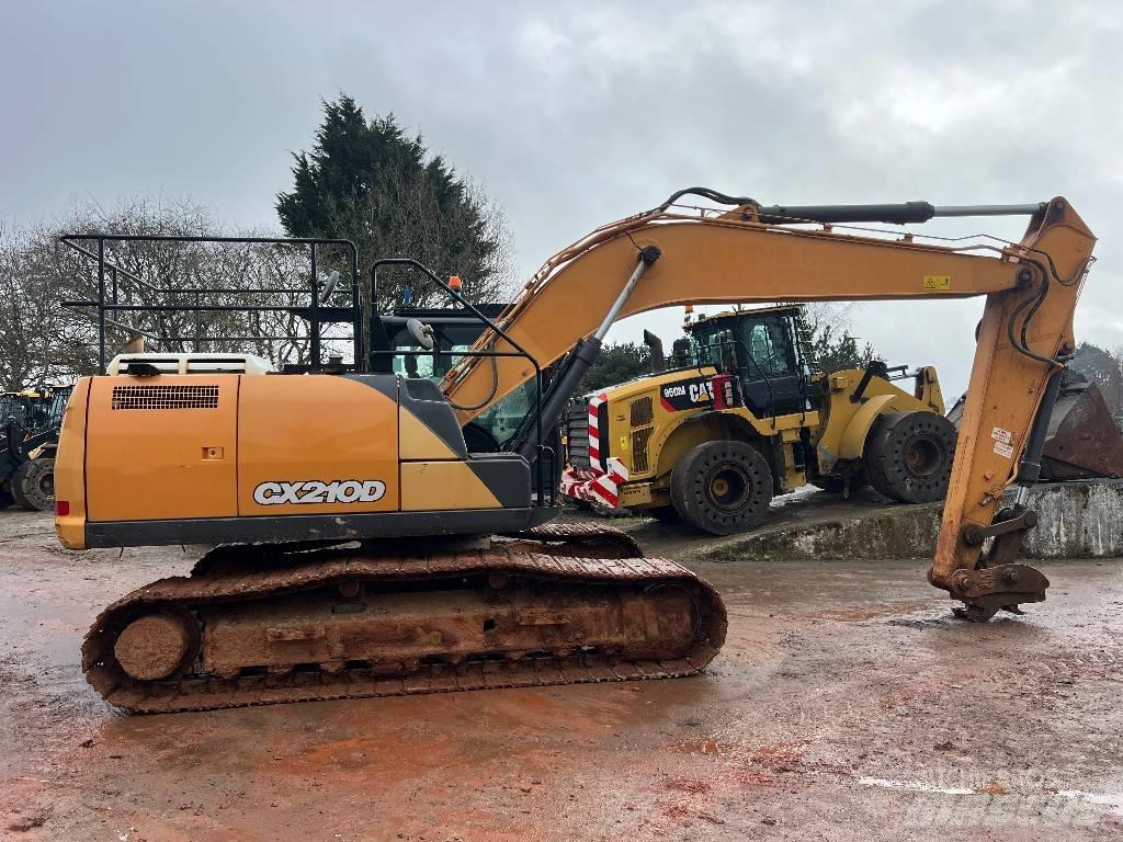 CASE CX 210 D Rupsgraafmachines
