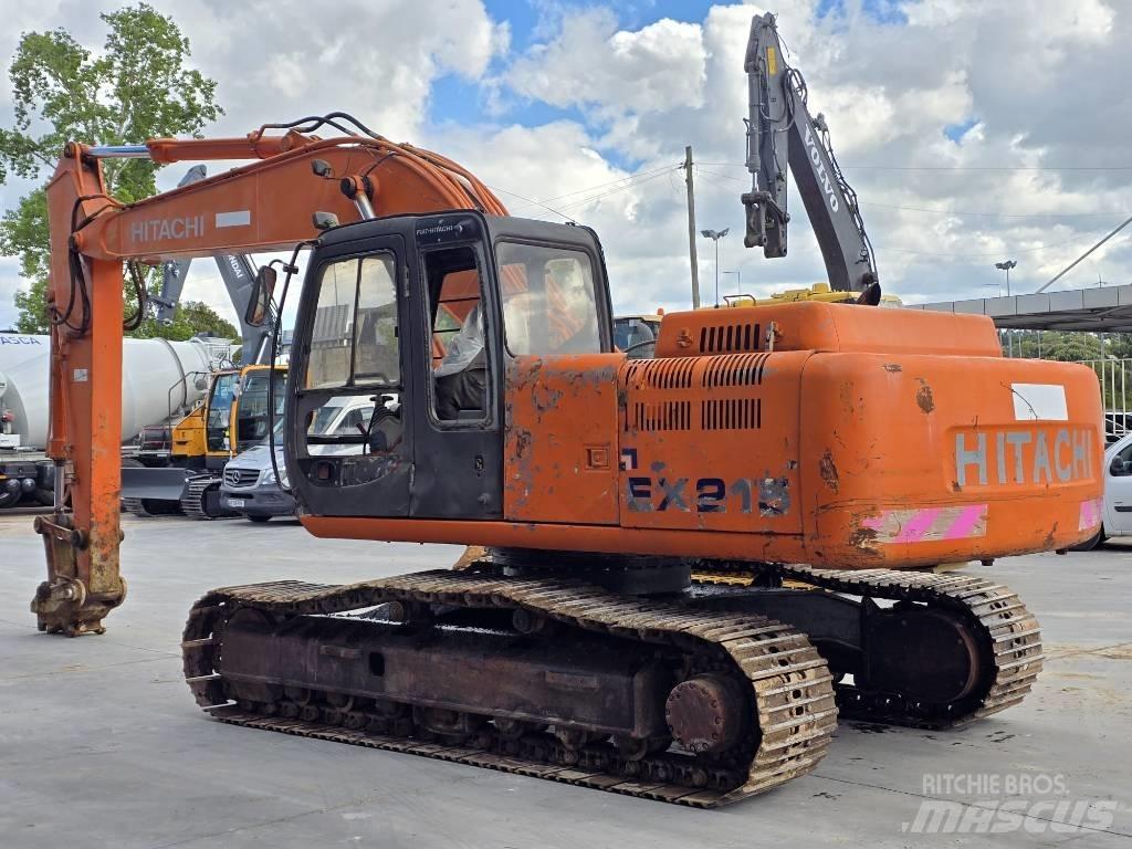 Fiat-Hitachi EX 215 Rupsgraafmachines