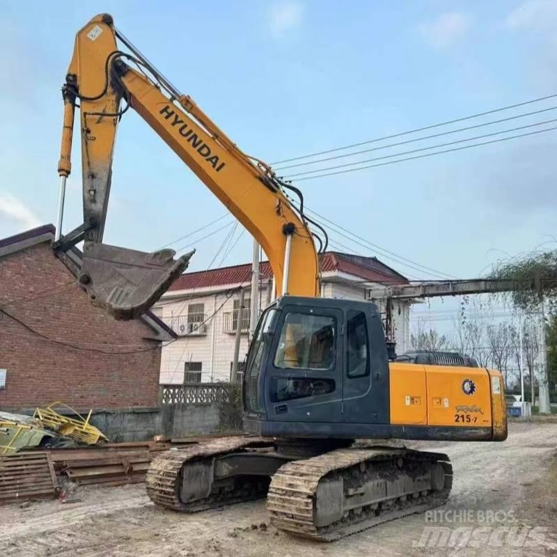 Hyundai Robex 215-7 Rupsgraafmachines
