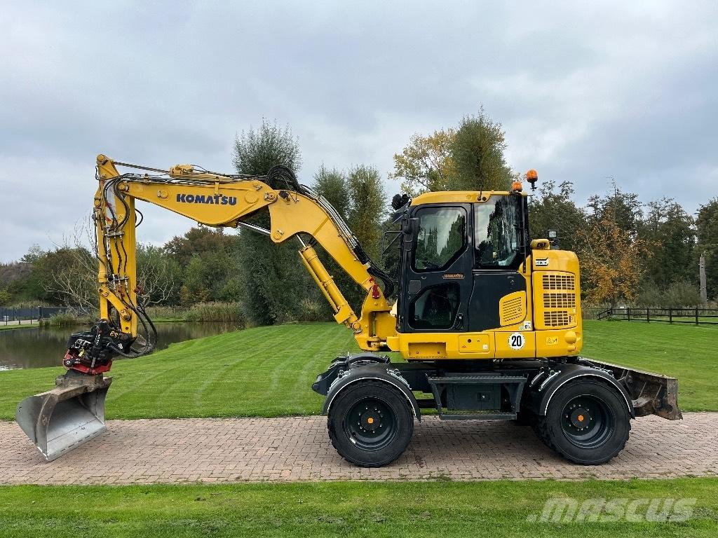 Komatsu PW 118 Wielgraafmachines