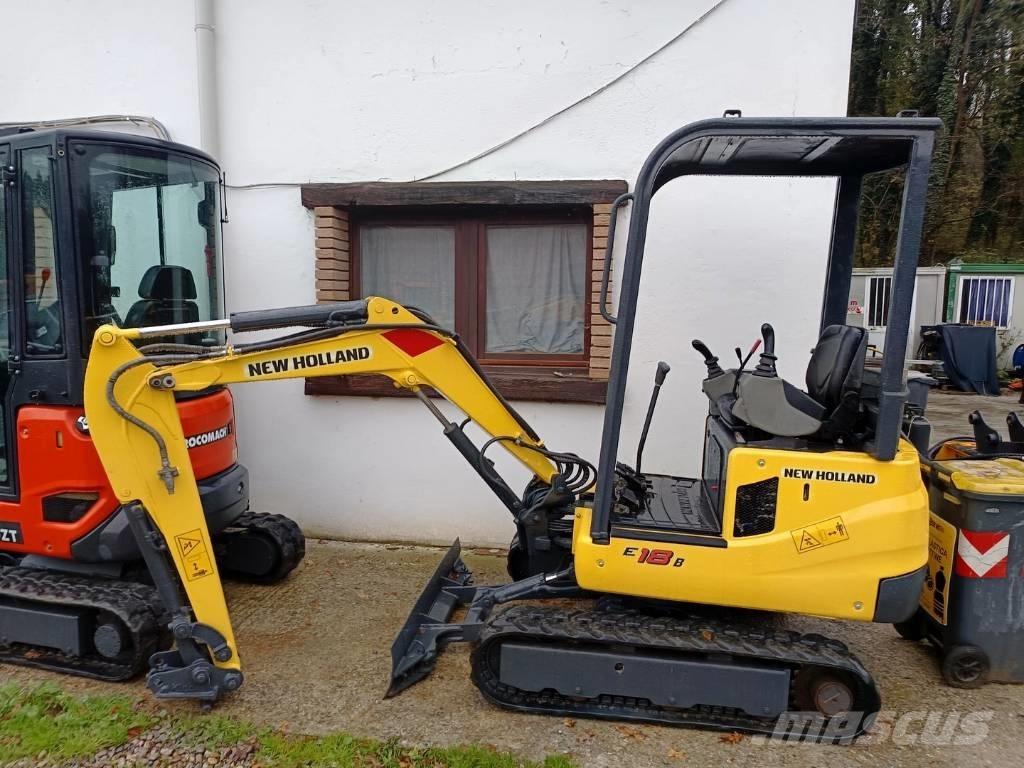 New Holland E 18 B Minigraafmachines < 7t