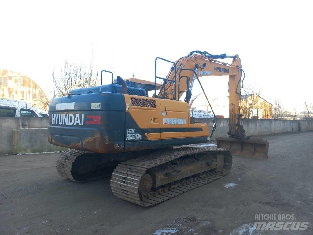 Hyundai HX 220 L Rupsgraafmachines
