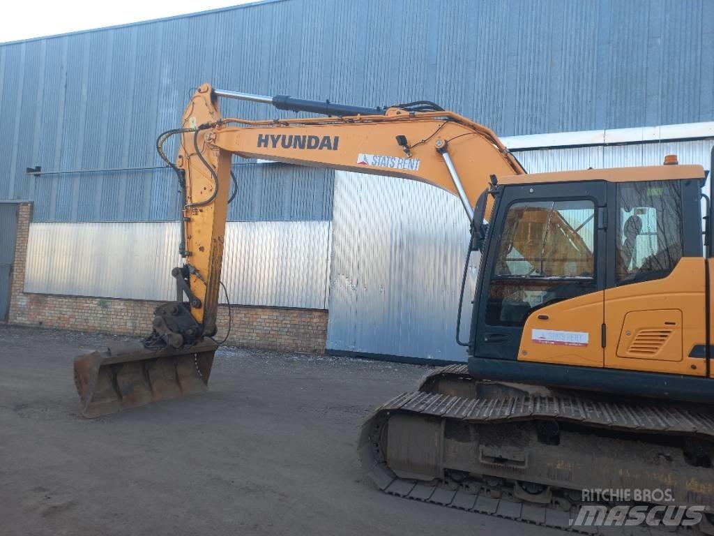 Hyundai HX 220 L Rupsgraafmachines