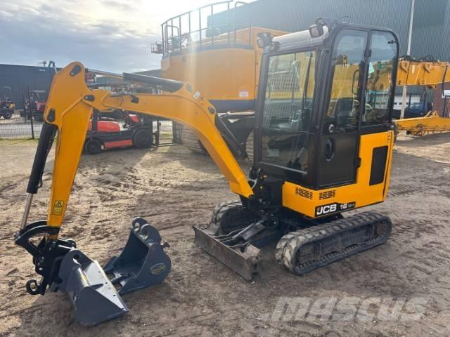 JCB 16 C Minigraafmachines < 7t