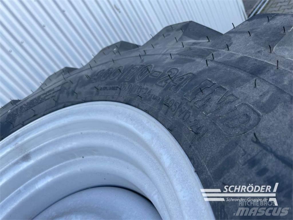 BKT 4X 400/70 R24 Banden, wielen en velgen