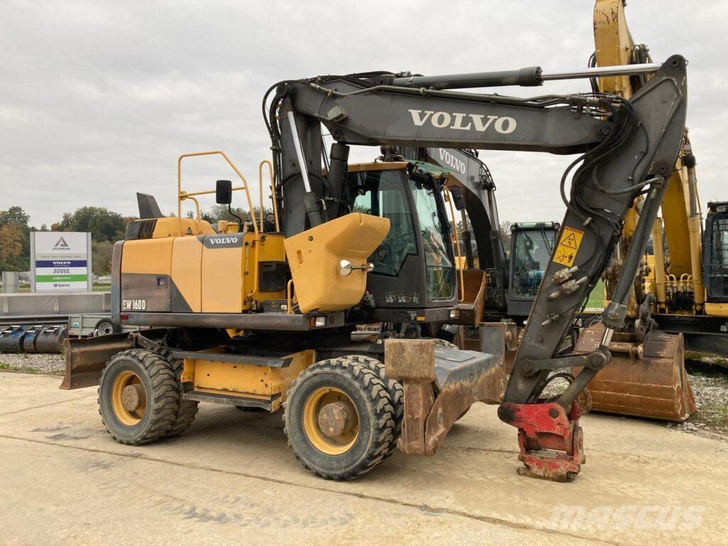 Volvo EW160D Wielgraafmachines