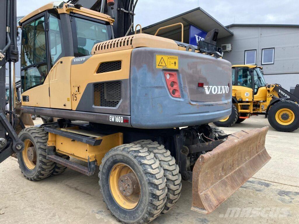 Volvo EW160D Wielgraafmachines