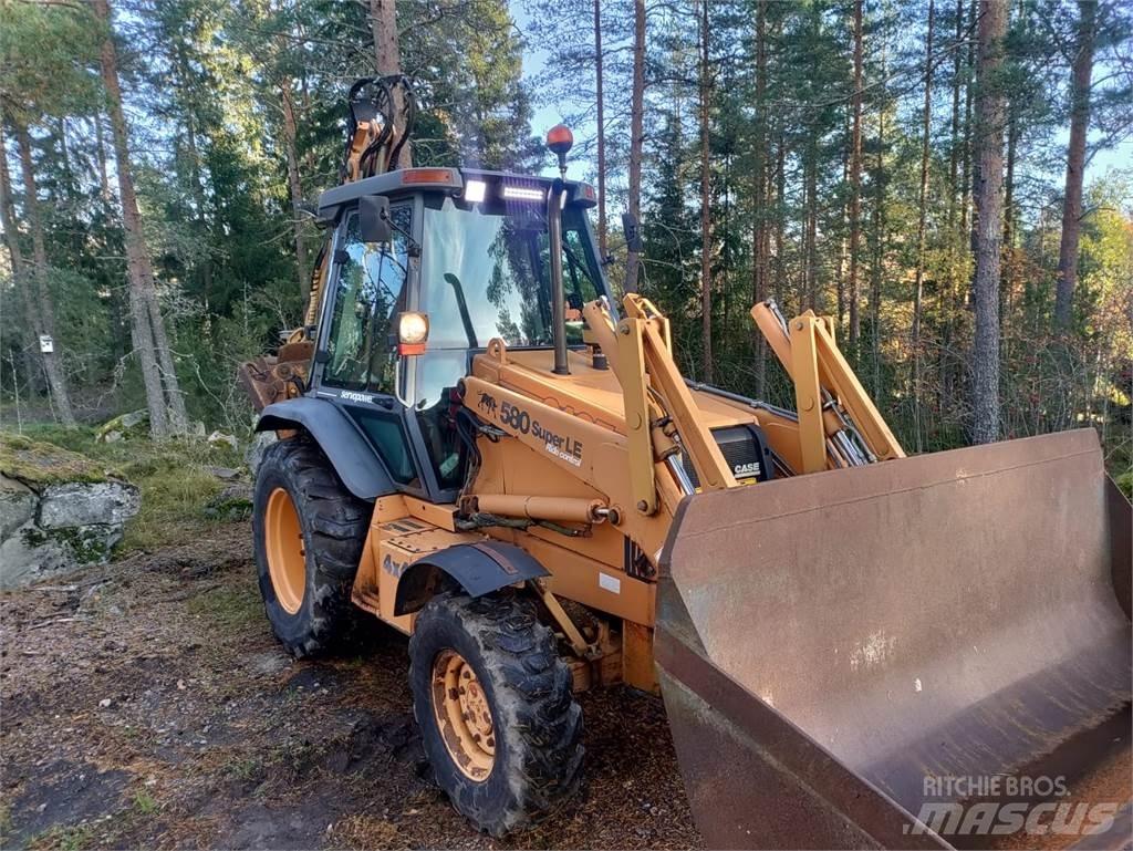 CASE 580 Super LE Graaf-laadcombinaties