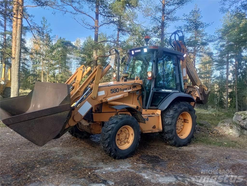 CASE 580 Super LE Graaf-laadcombinaties