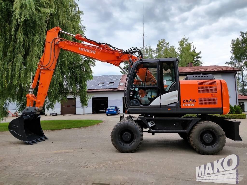Hitachi ZX 140 W-5 Wielgraafmachines