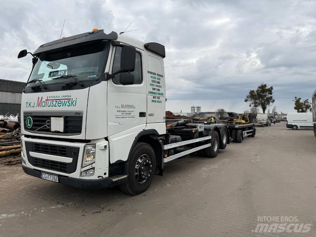Volvo FH 12 420 Vrachtwagen met containersysteem
