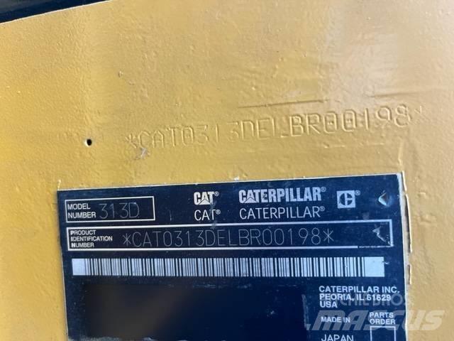 CAT 313 D Rupsgraafmachines