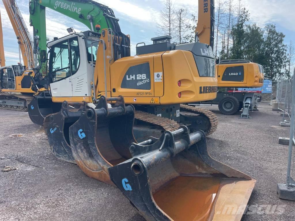 Liebherr LH 26 EC Rupsgraafmachines