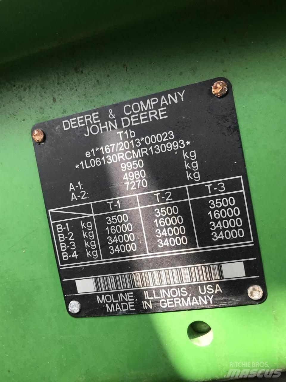 John Deere 6130R Tractoren