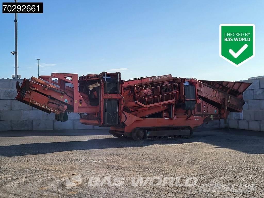 Terex Finlay 883 T Mobiele zeefinstallaties