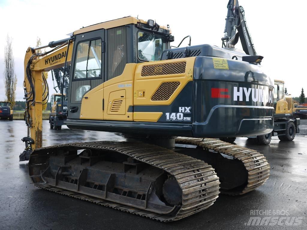 Hyundai HX 140 HW Rupsgraafmachines