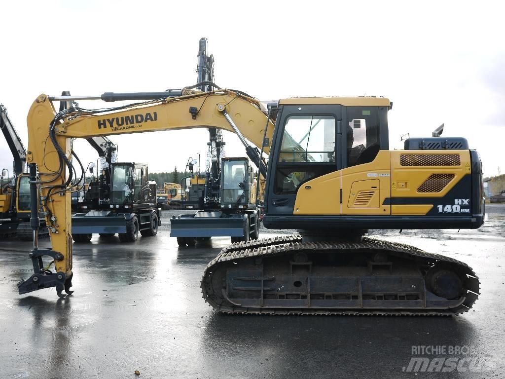 Hyundai HX 140 HW Rupsgraafmachines