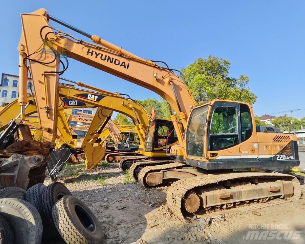 Hyundai R220LC-9S Rupsgraafmachines