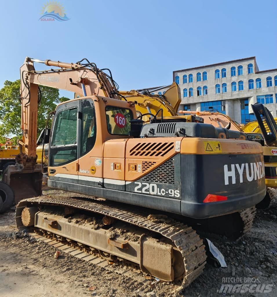 Hyundai R220LC-9S Rupsgraafmachines