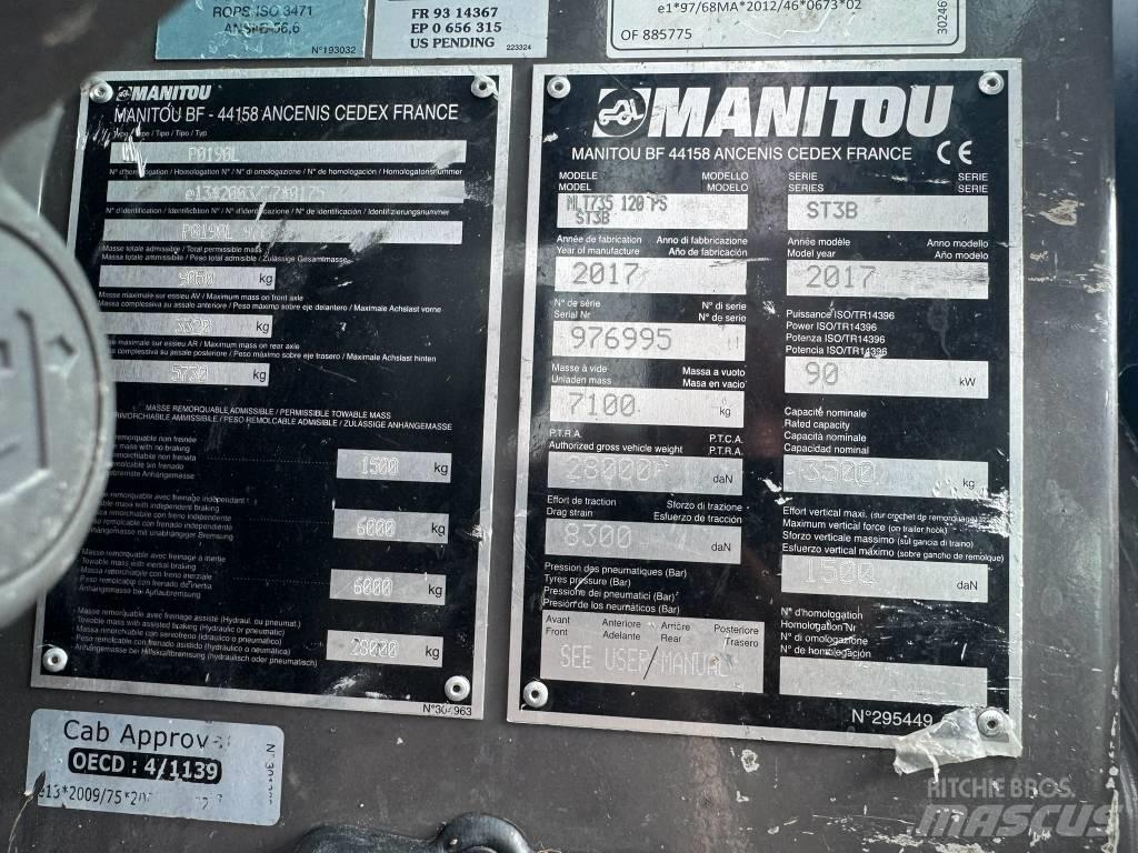 Manitou MLT 735-120 Verreikers voor landbouw