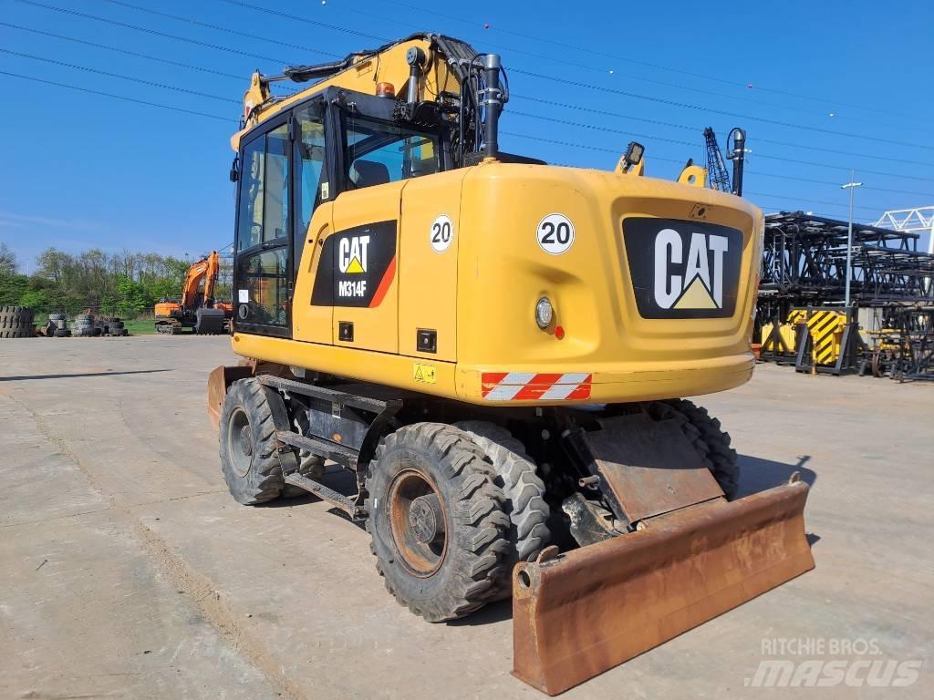 CAT M314F Wielgraafmachines