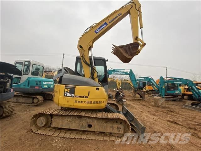 Komatsu pc78 Rupsgraafmachines