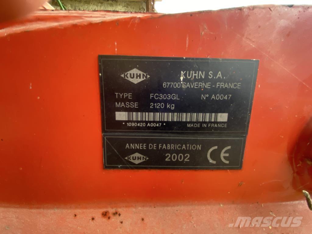 Kuhn FC303GL Gemonteerde en gesleepte maaiers