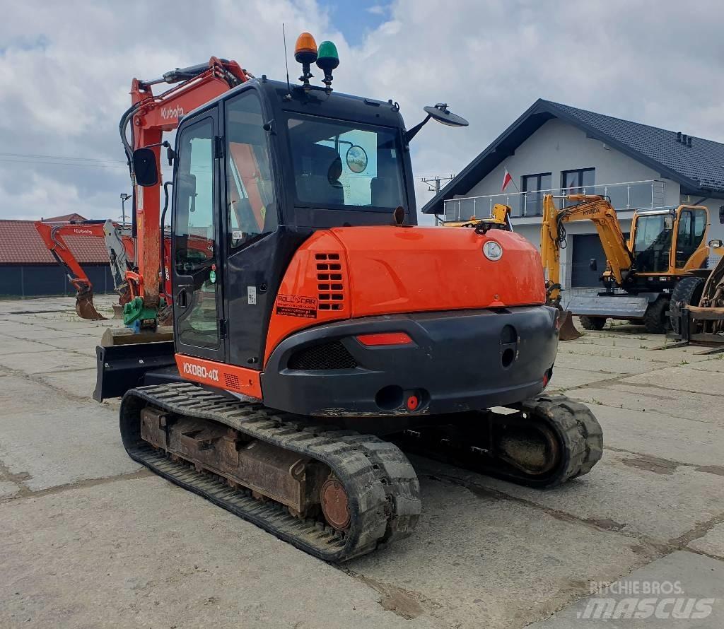 Kubota KX 080-4a Midigraafmachines 7t - 12t
