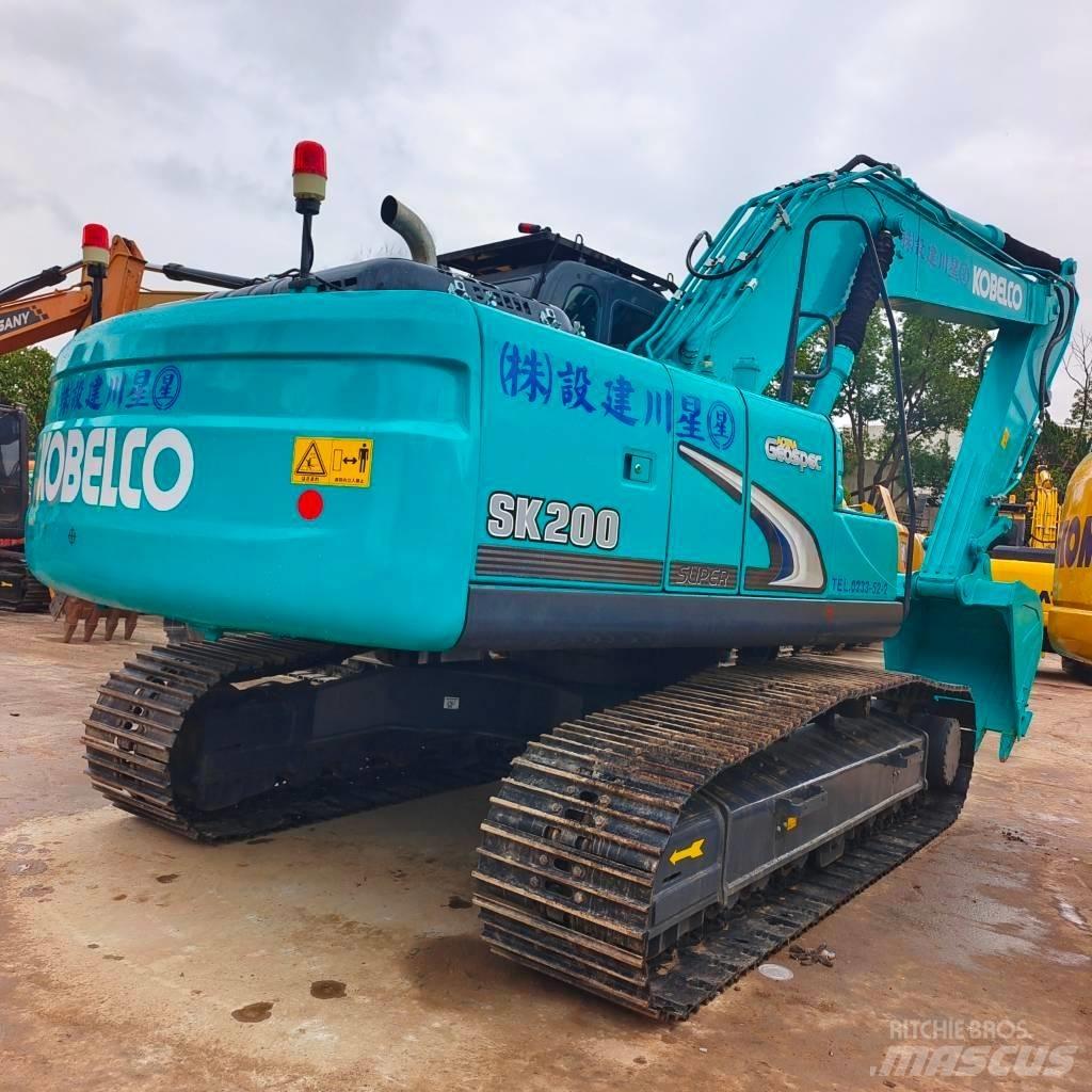 Kobelco SK 200 Rupsgraafmachines