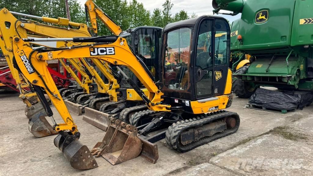JCB 8026 Minigraafmachines < 7t