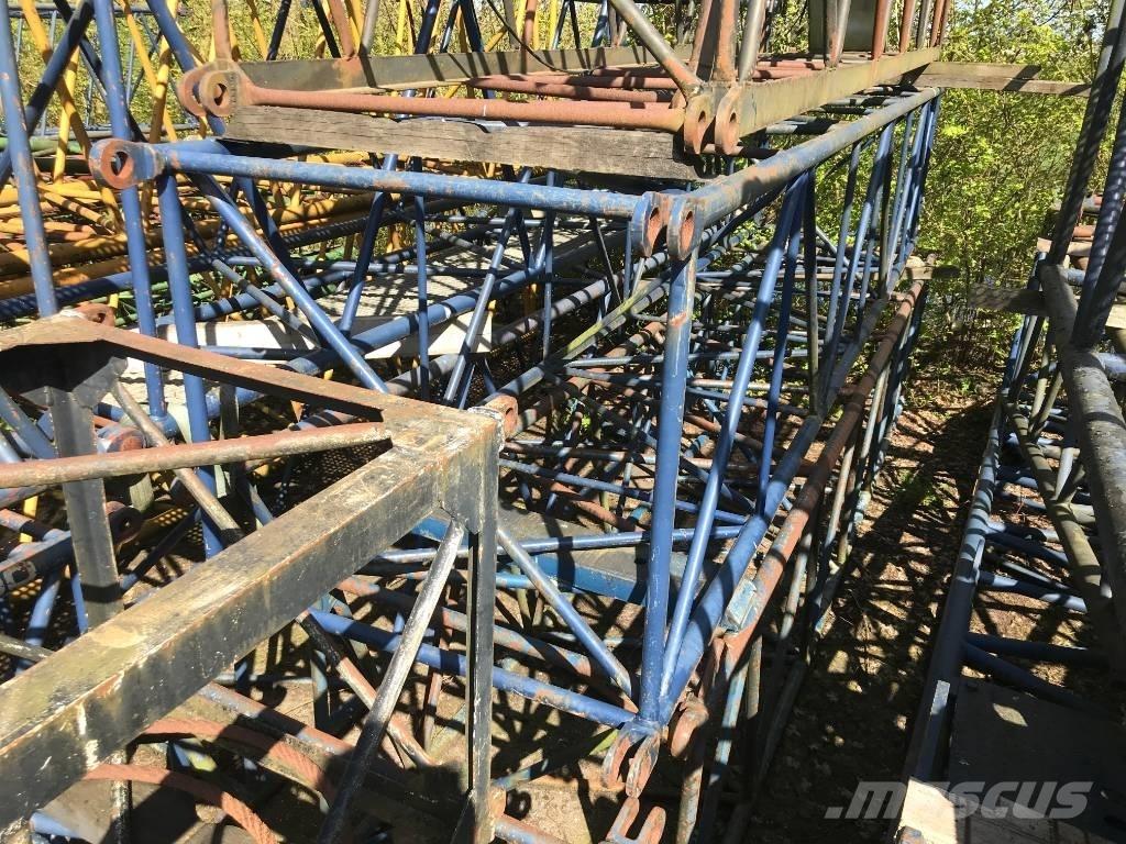  Several boom parts Kranen onderdelen en gereedschap