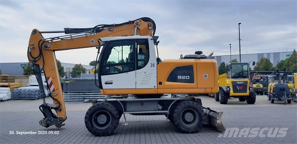 Liebherr A920 Wielgraafmachines