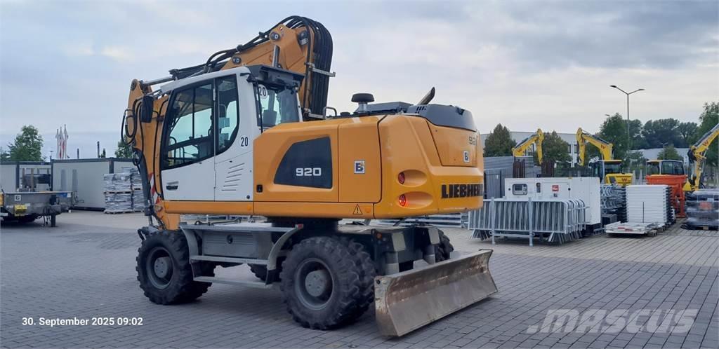 Liebherr A920 Wielgraafmachines