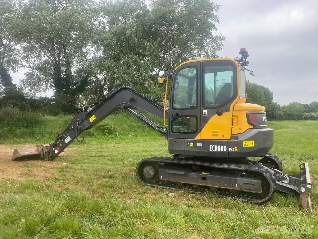 Volvo ECR 88 D Pro Midigraafmachines 7t - 12t