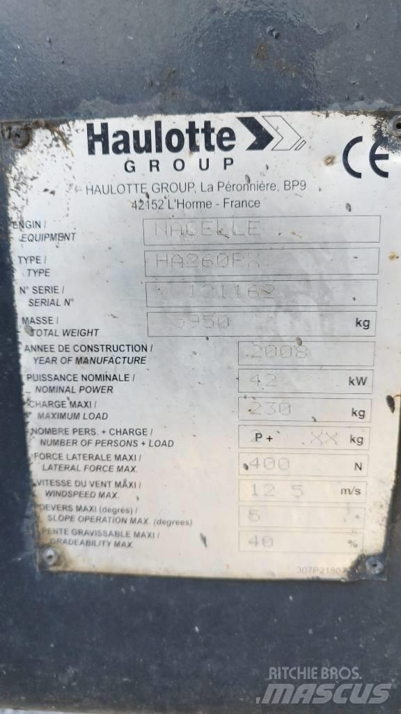 Haulotte HA 260 PX Knikarmhoogwerkers