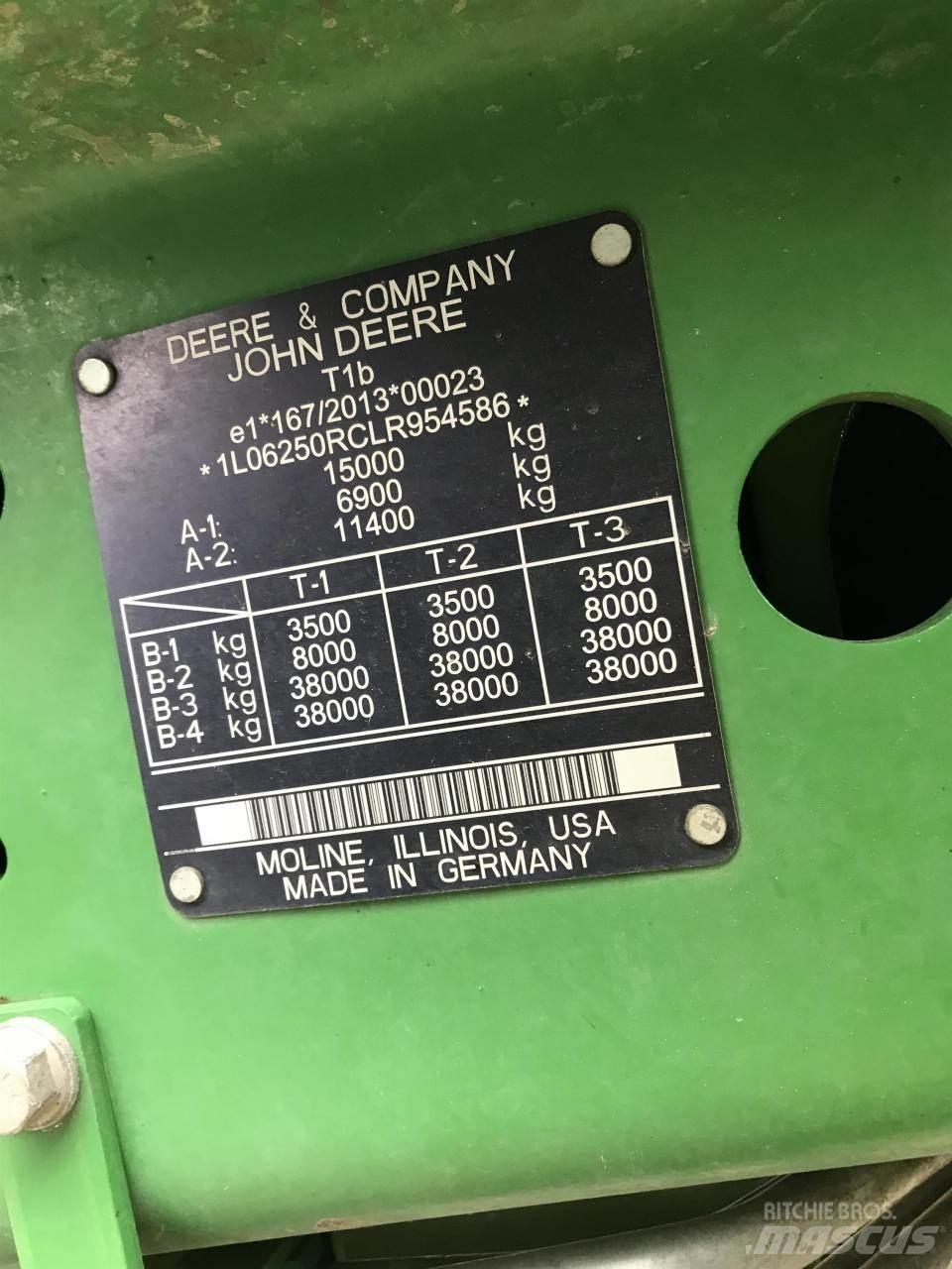 John Deere 6250R Tractoren