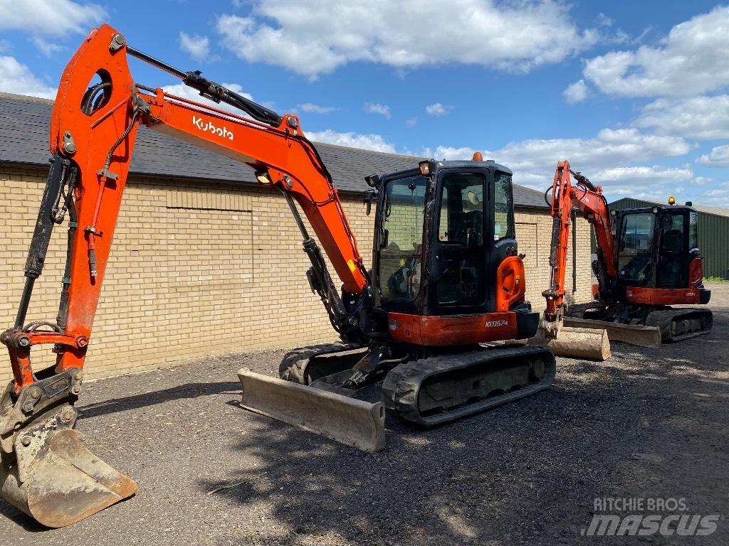 Kubota Kx057 Minigraafmachines < 7t