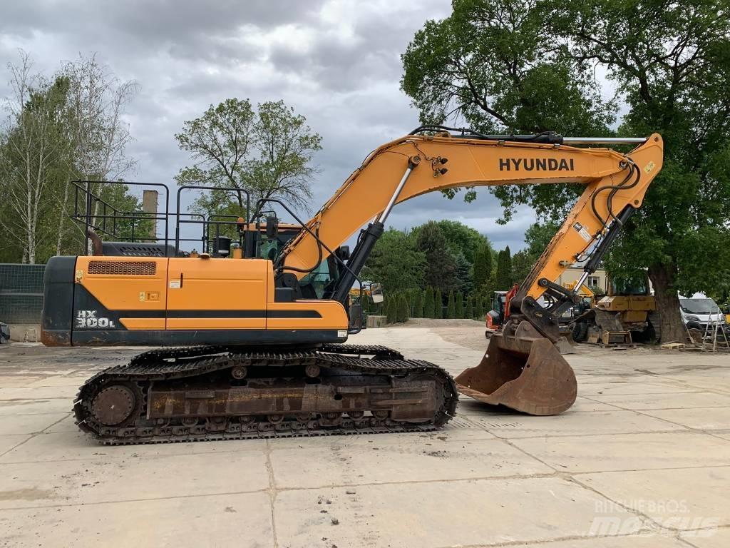 Hyundai HX 300 L Rupsgraafmachines
