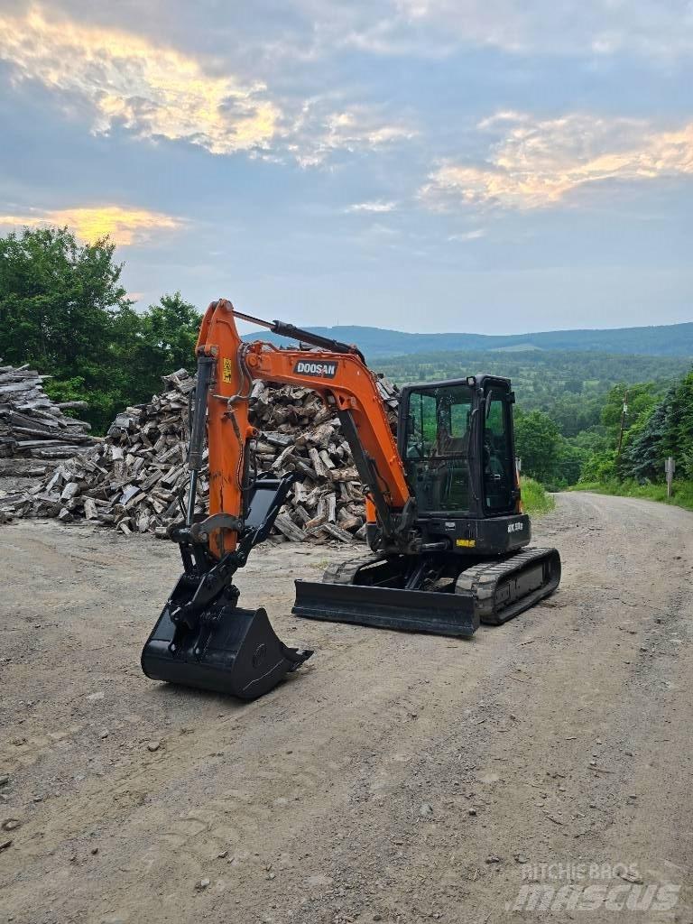 Doosan DX 50 Z Minigraafmachines < 7t