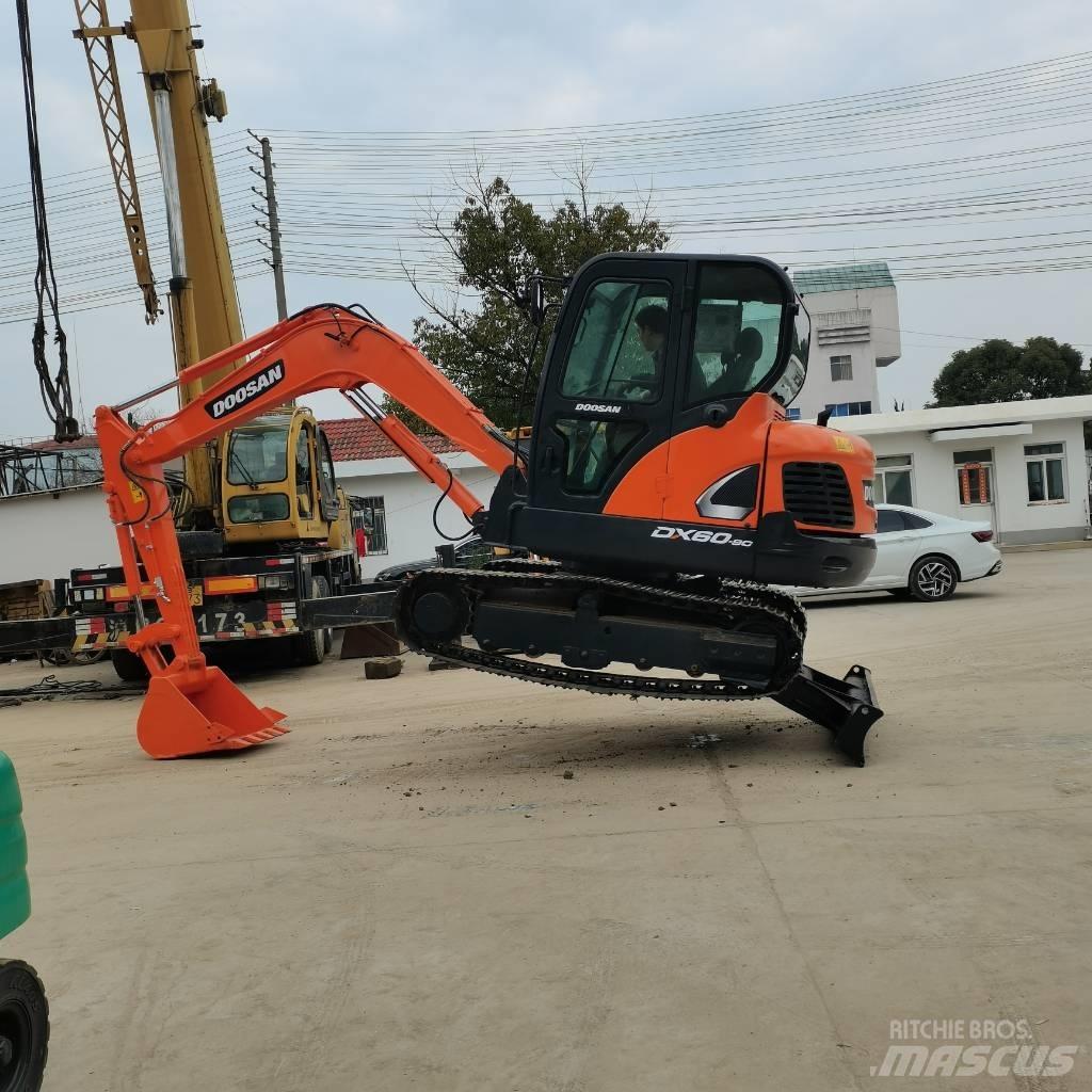 Doosan DX 60 Rupsgraafmachines