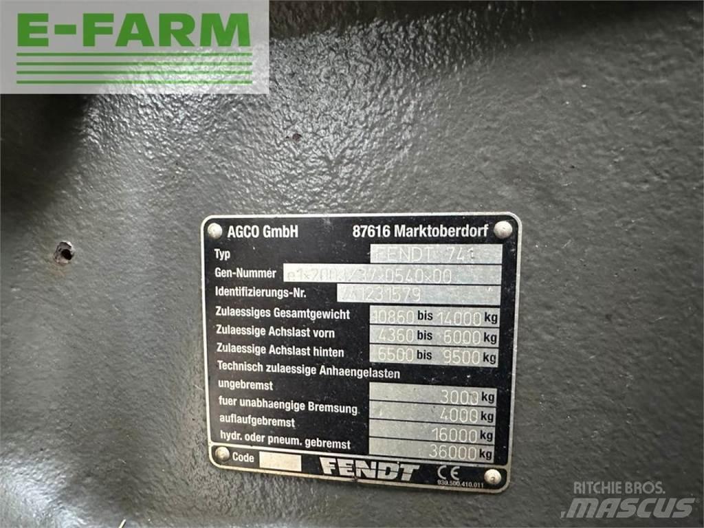 Fendt 720 Vario Tractoren