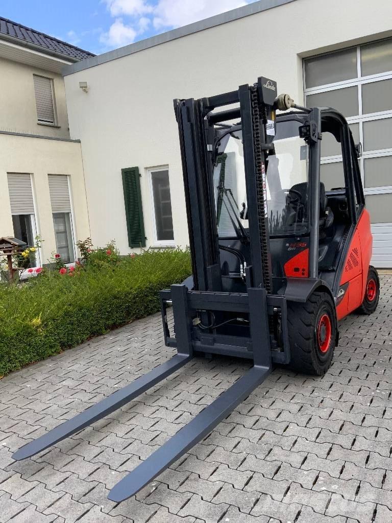 Linde H35T-02 LPG heftrucks