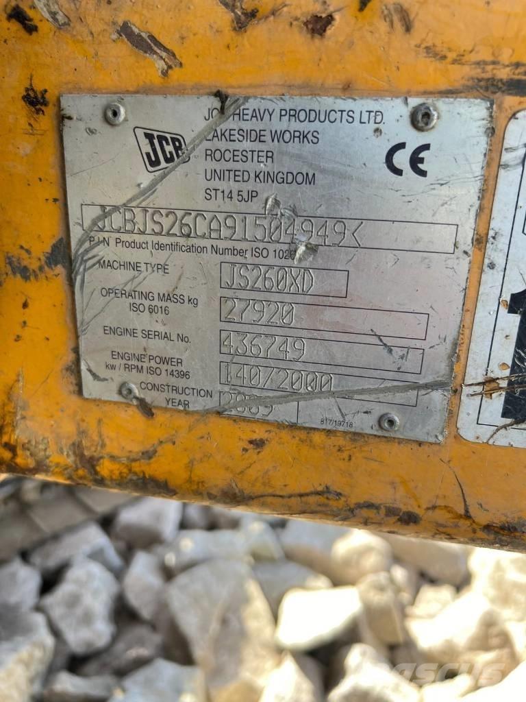 JCB JS 260 XD Motoren
