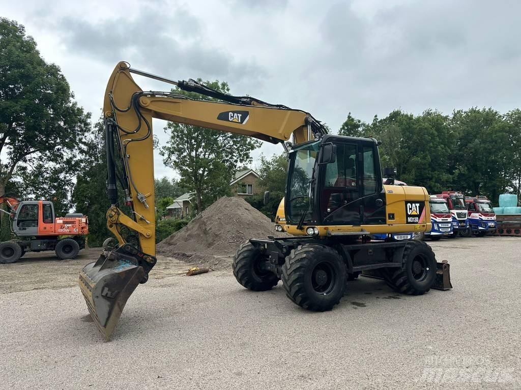 CAT M 313 D Wielgraafmachines