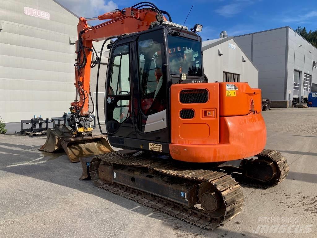 Hitachi ZX 85 US-5 Midigraafmachines 7t - 12t