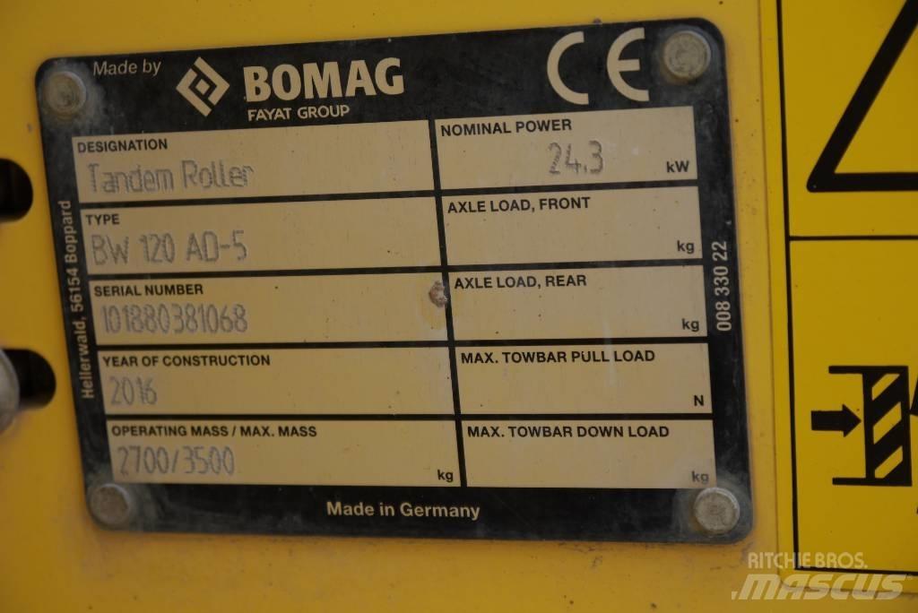 Bomag BW 120 AD-5 Duowalsen