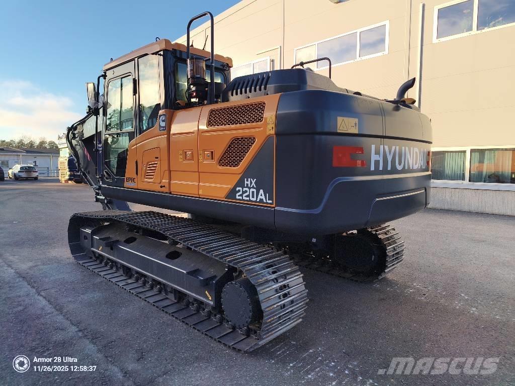 Hyundai HX 220 AL Rupsgraafmachines