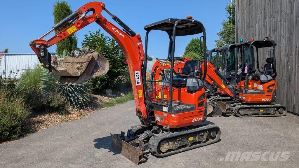 Kubota U 17-3 Minigraafmachines < 7t