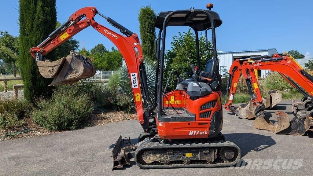 Kubota U 17-3 Minigraafmachines < 7t